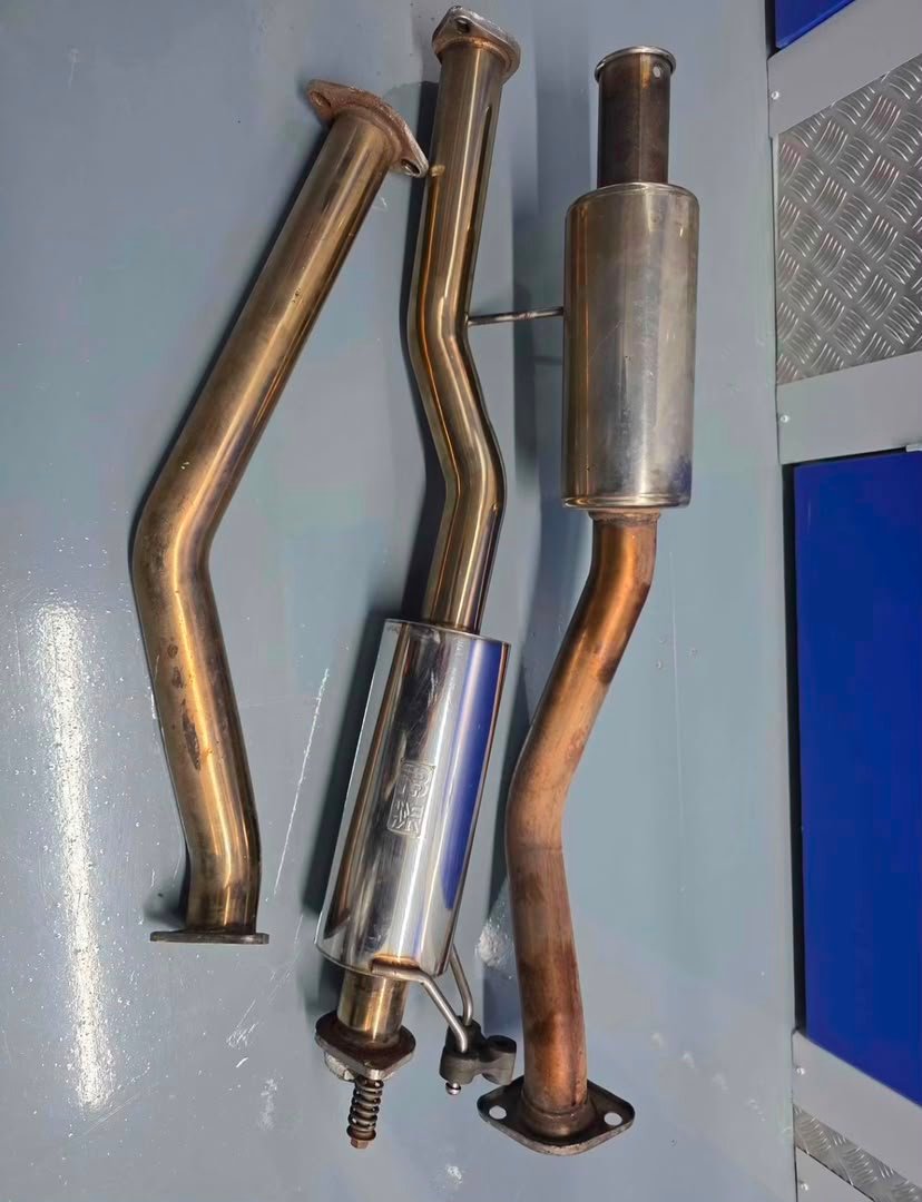 Honda Integra DC5 Cat-Back Exhaust – M2 + Genuine Spoon N1
