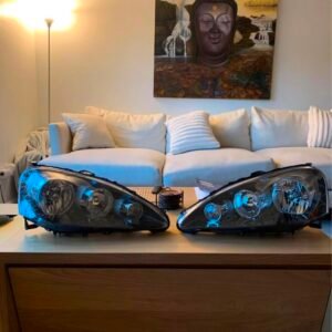 Acura Rsx headlights w/ black housing